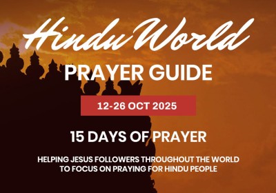 15 Days of Prayer for the Hindu World – 12-26 October 2025